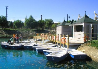 madrid parque europa barcas remo lago empresas cumpleaños colegios