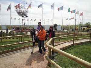 Colegios Parque Europa Madrid paseo en poni Cumpleaños