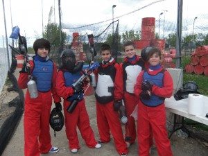 Paintball karting Rozas madrid multiaventura park cumpleaños colegios empresas